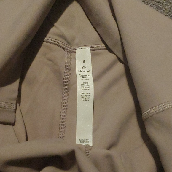 NWT Lululemon Align HR Pant 25" *Scallop - Picture 6 of 7